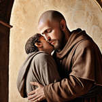 Image Prompt 1: The Timeless Embrace of St. Francis**